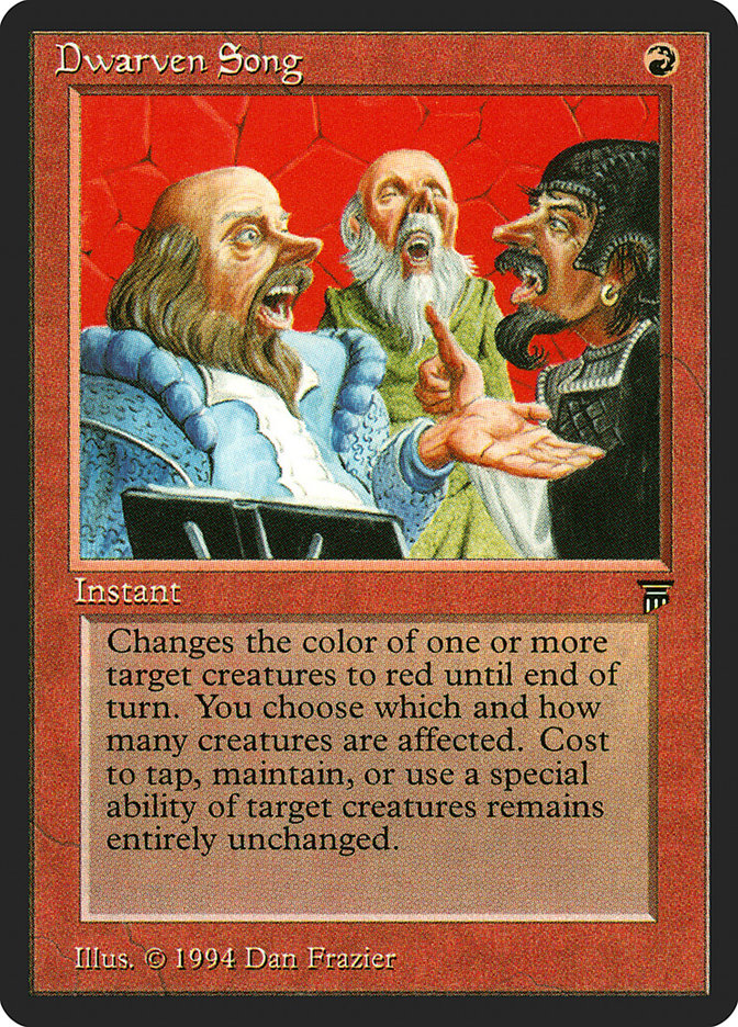 Dwarven Song [Legends] | Good Games Morley