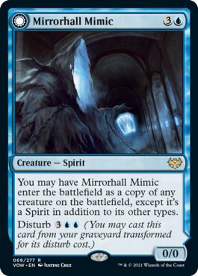 Mirrorhall Mimic // Ghastly Mimicry [Innistrad: Crimson Vow] | Good Games Morley