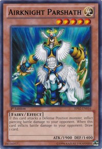 Airknight Parshath [BP02-EN016] Rare | Good Games Morley