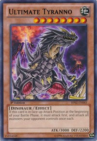 Ultimate Tyranno [BP02-EN045] Rare | Good Games Morley