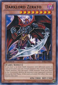Darklord Zerato [BP02-EN060] Rare | Good Games Morley
