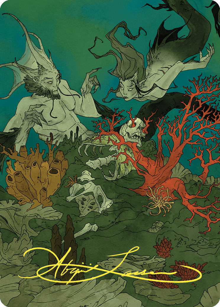 Curiosity Art Card (Gold-Stamped Signature) [Wilds of Eldraine Art Series] | Good Games Morley