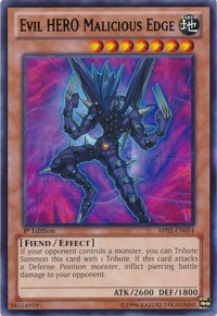 Evil HERO Malicious Edge [BP02-EN054] Rare | Good Games Morley