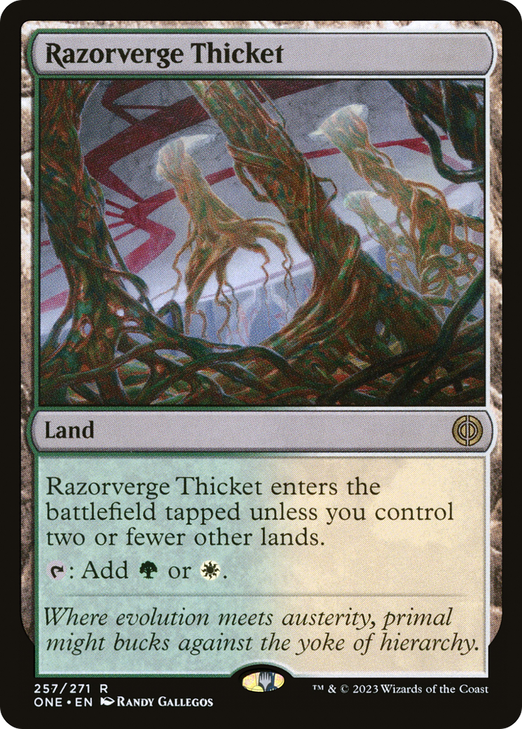 Razorverge Thicket [Phyrexia: All Will Be One] | Good Games Morley