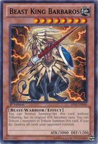 Beast King Barbaros [BP02-EN080] Rare | Good Games Morley