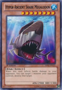 Hyper-Ancient Shark Megalodon [BP02-EN121] Rare | Good Games Morley