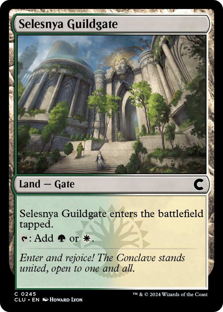 Selesnya Guildgate [Ravnica: Clue Edition] | Good Games Morley