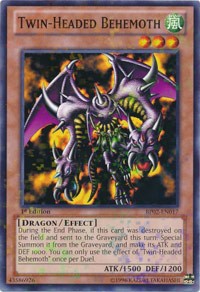 Twin-Headed Behemoth [BP02-EN017] Mosaic Rare | Good Games Morley