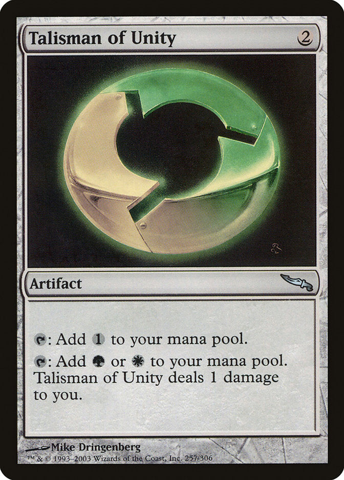 Talisman of Unity [Mirrodin] | Good Games Morley