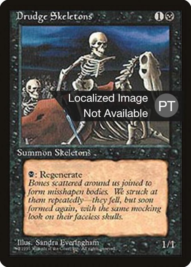 Drudge Skeletons [Fourth Edition (Foreign Black Border)] | Good Games Morley