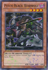 Pitch-Black Warwolf [BP02-EN030] Mosaic Rare | Good Games Morley