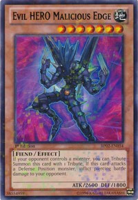 Evil HERO Malicious Edge [BP02-EN054] Mosaic Rare | Good Games Morley