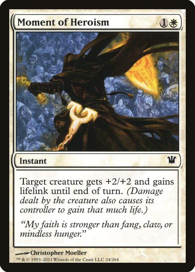 Moment of Heroism [Innistrad] | Good Games Morley