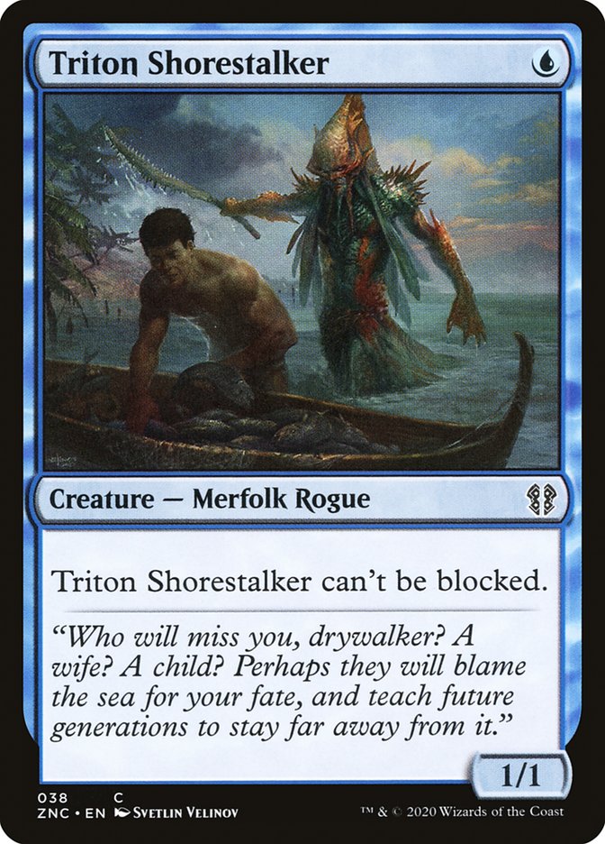 Triton Shorestalker [Zendikar Rising Commander] | Good Games Morley