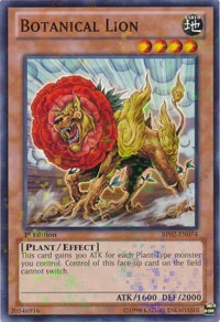 Botanical Lion [BP02-EN074] Mosaic Rare | Good Games Morley