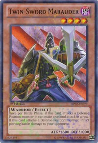 Twin-Sword Marauder [BP02-EN079] Mosaic Rare | Good Games Morley