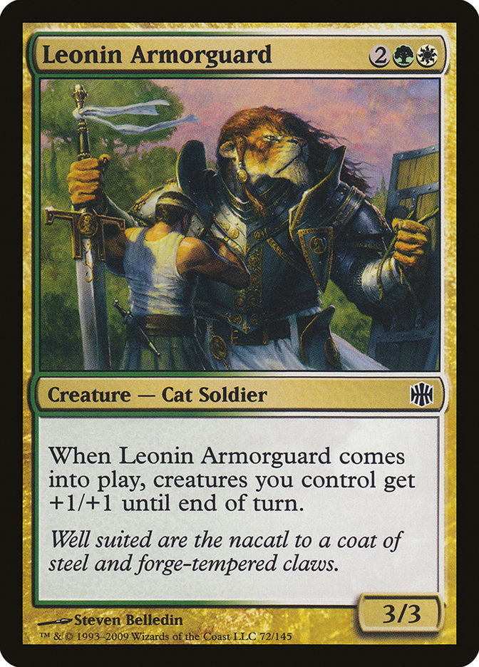 Leonin Armorguard [Alara Reborn] | Good Games Morley