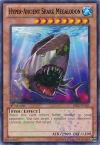 Hyper-Ancient Shark Megalodon [BP02-EN121] Mosaic Rare | Good Games Morley