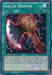 Axe of Despair [BP02-EN131] Mosaic Rare | Good Games Morley