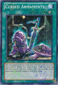Cursed Armaments [BP02-EN159] Mosaic Rare | Good Games Morley