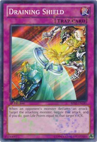 Draining Shield [BP02-EN181] Mosaic Rare | Good Games Morley