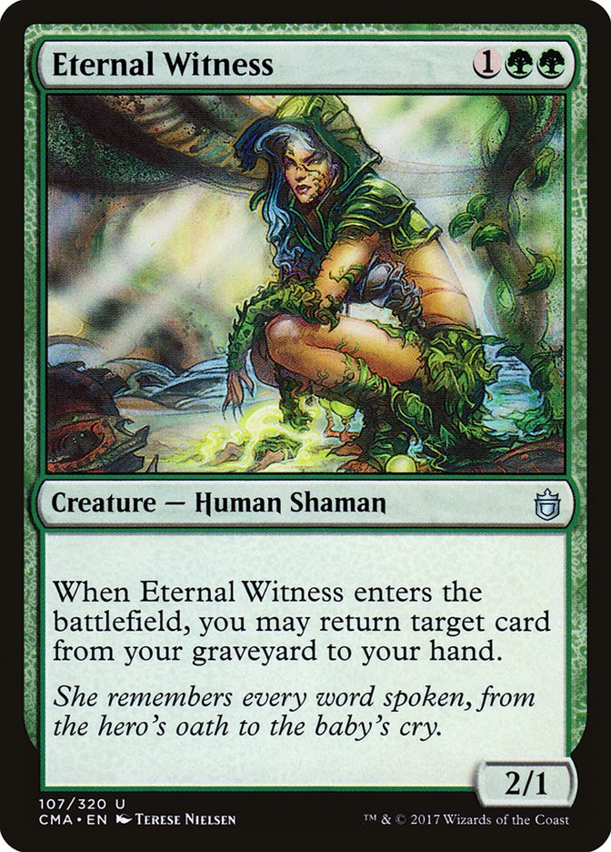 Eternal Witness [Commander Anthology] | Good Games Morley