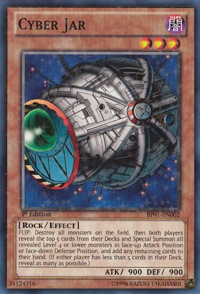 Cyber Jar [BP01-EN002] Starfoil Rare | Good Games Morley