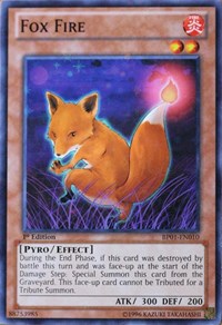 Fox Fire [BP01-EN010] Starfoil Rare | Good Games Morley