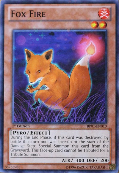 Fox Fire [BP01-EN010] Starfoil Rare | Good Games Morley
