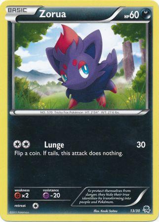Zorua (13/30) [Black & White: Trainer Kit - Zoroark] | Good Games Morley