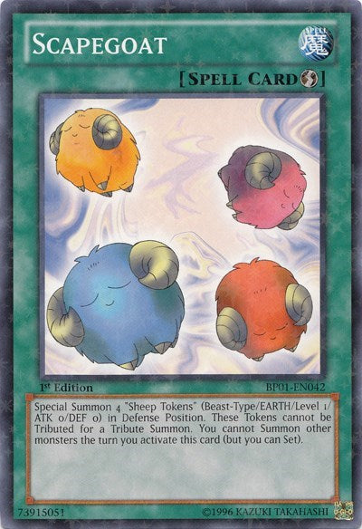 Scapegoat [BP01-EN042] Starfoil Rare | Good Games Morley