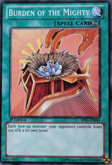 Burden of the Mighty [BP01-EN045] Starfoil Rare | Good Games Morley