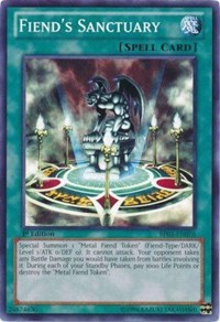 Fiend's Sanctuary [BP01-EN076] Starfoil Rare | Good Games Morley
