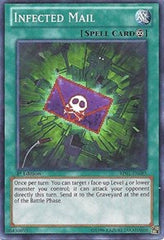 Infected Mail [BP01-EN085] Starfoil Rare | Good Games Morley