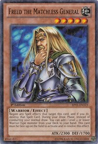 Freed the Matchless General [BP01-EN123] Starfoil Rare | Good Games Morley