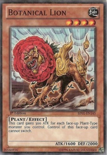 Botanical Lion [BP01-EN145] Starfoil Rare | Good Games Morley