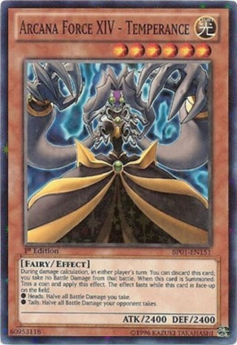 Arcana Force XIV - Temperance [BP01-EN151] Starfoil Rare | Good Games Morley