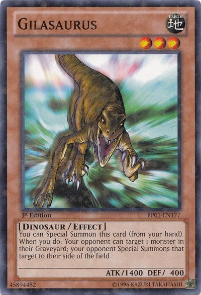 Gilasaurus [BP01-EN177] Starfoil Rare | Good Games Morley