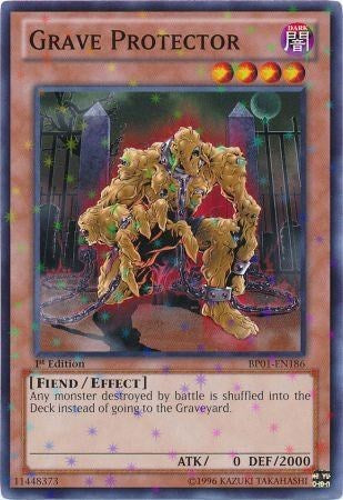 Grave Protector [BP01-EN186] Starfoil Rare | Good Games Morley