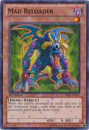 Mad Reloader [BP01-EN195] Starfoil Rare | Good Games Morley