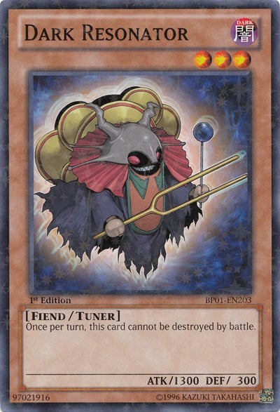 Dark Resonator [BP01-EN203] Starfoil Rare | Good Games Morley