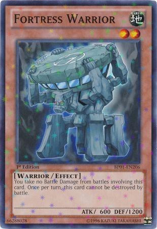 Fortress Warrior [BP01-EN206] Starfoil Rare | Good Games Morley