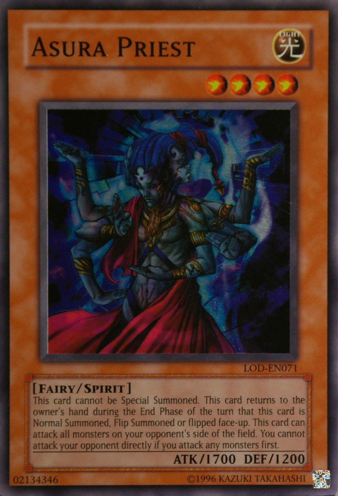 Asura Priest [LOD-EN071] Super Rare | Good Games Morley
