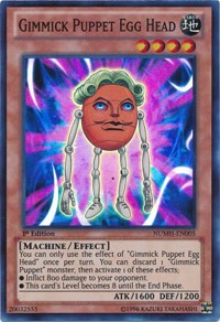 Gimmick Puppet Egg Head [NUMH-EN005] Super Rare | Good Games Morley