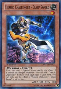 Heroic Challenger - Clasp Sword [NUMH-EN011] Super Rare | Good Games Morley