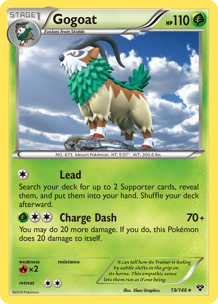 Gogoat (19/146) [XY: Base Set] | Good Games Morley