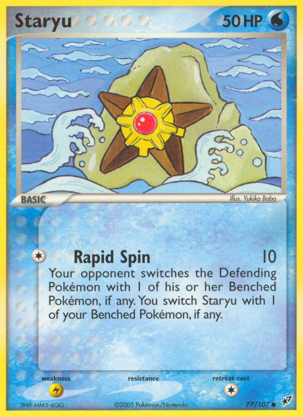 Staryu (77/107) [EX: Deoxys] | Good Games Morley