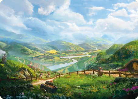 Plains Art Card [The Lord of the Rings: Tales of Middle-earth Art Series] | Good Games Morley