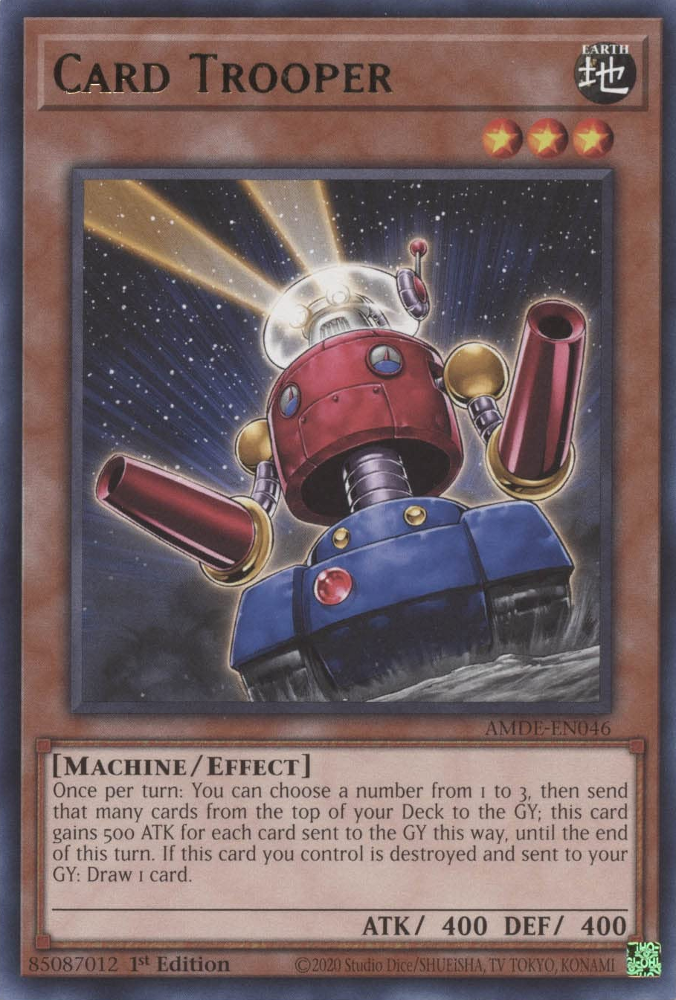 Card Trooper [AMDE-EN046] Rare | Good Games Morley