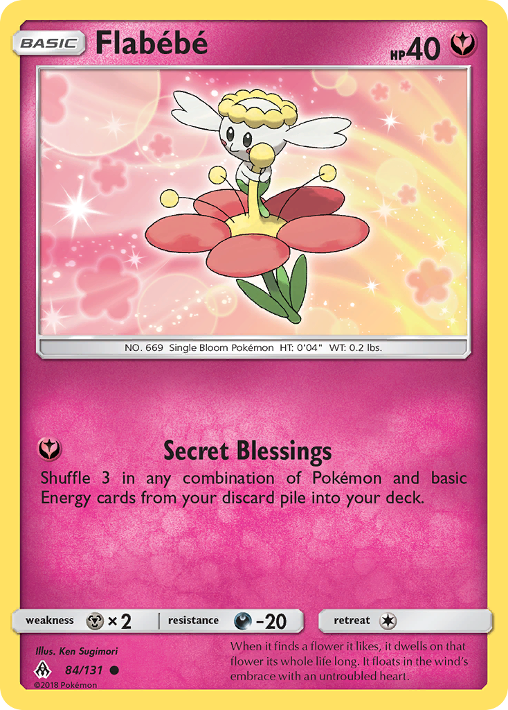 Flabebe (84/131) [Sun & Moon: Forbidden Light] | Good Games Morley